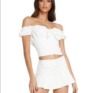 I.AM.GIA Naomi Top in White
